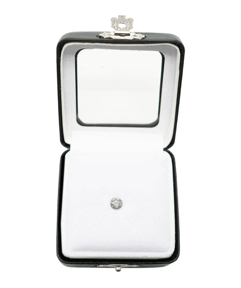 0.74 ct ROUND NATURAL FANCY GREY diamond ANL-S14-56