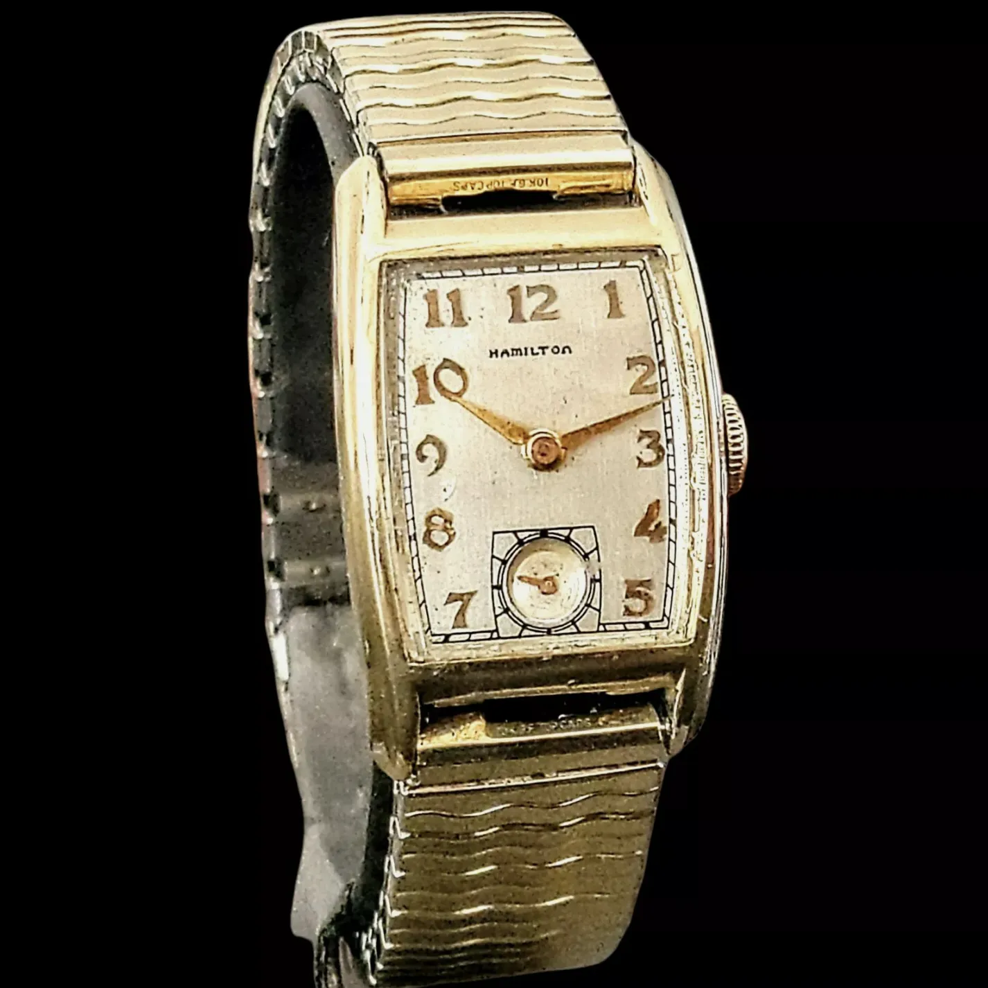 1946 HAMILTON Alan Wristwatch Cal. Grade 980 U.S.A.