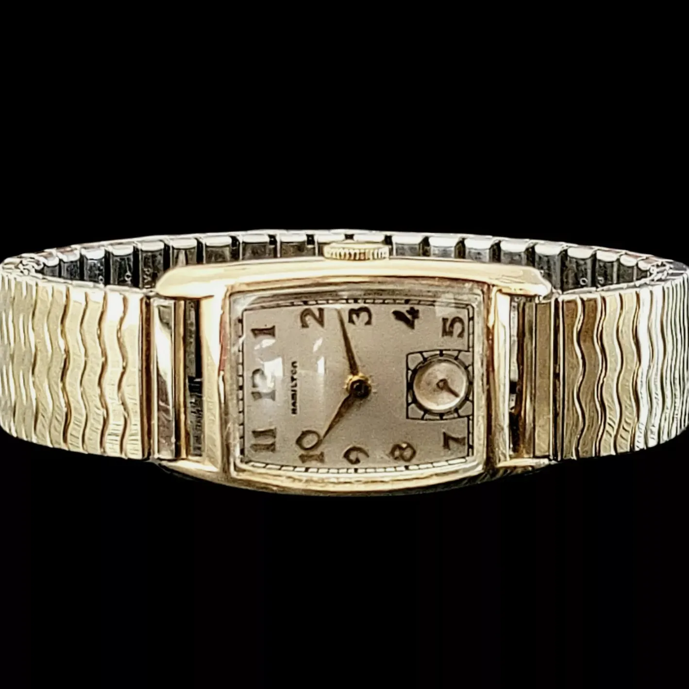 1946 HAMILTON Alan Wristwatch Cal. Grade 980 U.S.A.