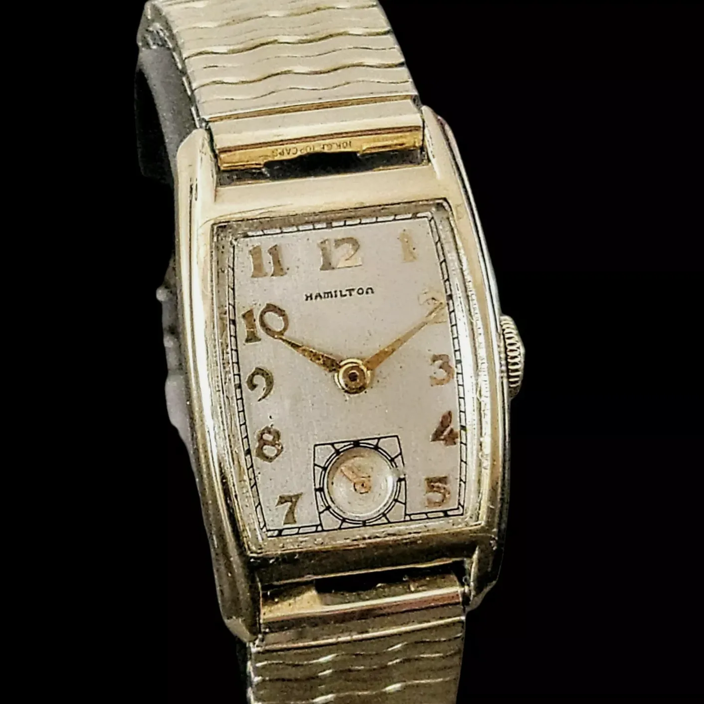 1946 HAMILTON Alan Wristwatch Cal. Grade 980 U.S.A.