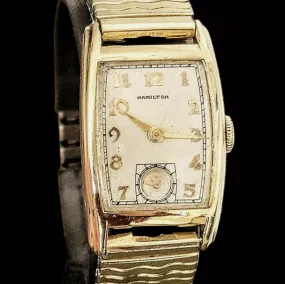 1946 HAMILTON Alan Wristwatch Cal. Grade 980 U.S.A.