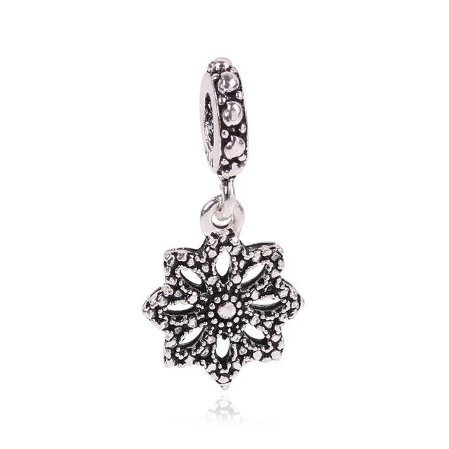 2016 New Free Shipping 1Pcs Silver Bead Charm European Silver With Mickey Cartoon Charm Pendant Bead Fit Pandora Bracelet Gift