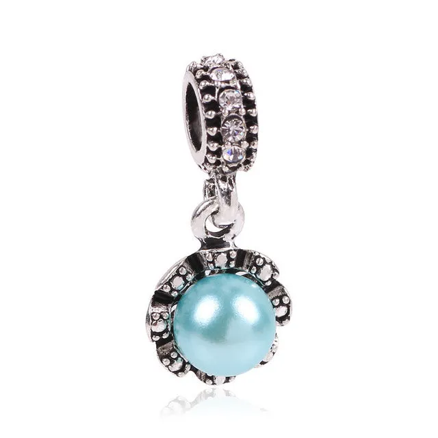 2016 New Free Shipping 1Pcs Silver Bead Charm European Silver With Mickey Cartoon Charm Pendant Bead Fit Pandora Bracelet Gift