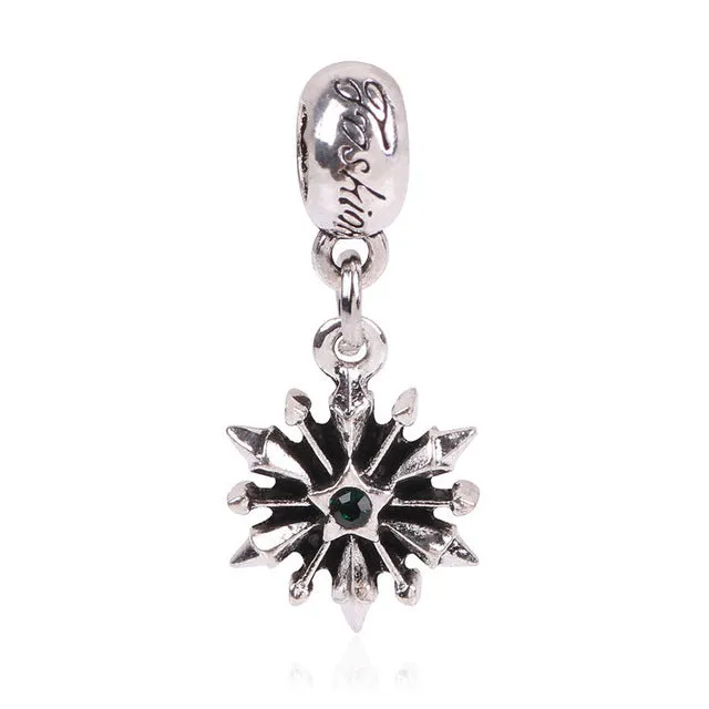 2016 New Free Shipping 1Pcs Silver Bead Charm European Silver With Mickey Cartoon Charm Pendant Bead Fit Pandora Bracelet Gift