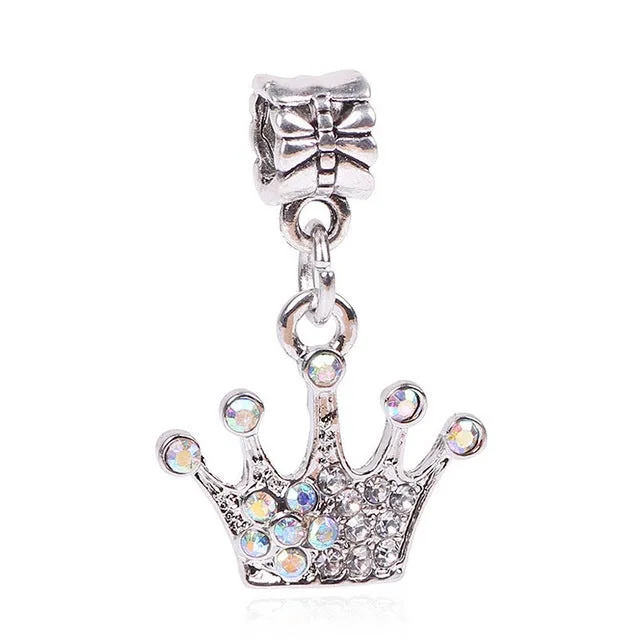 2016 New Love Women 1Pc Silver New European Red Motorcycle Charms Fashion Style Beads Fit Pandora Bracelets Bangles DIY Fitting