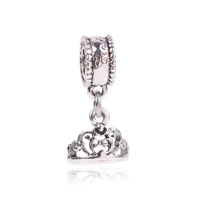 2016 New Love Women 1Pc Silver New European Red Motorcycle Charms Fashion Style Beads Fit Pandora Bracelets Bangles DIY Fitting