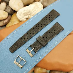 20mm Skindiver Perforated Tropical Classic Unused nos 1960s Vintage Watch Band