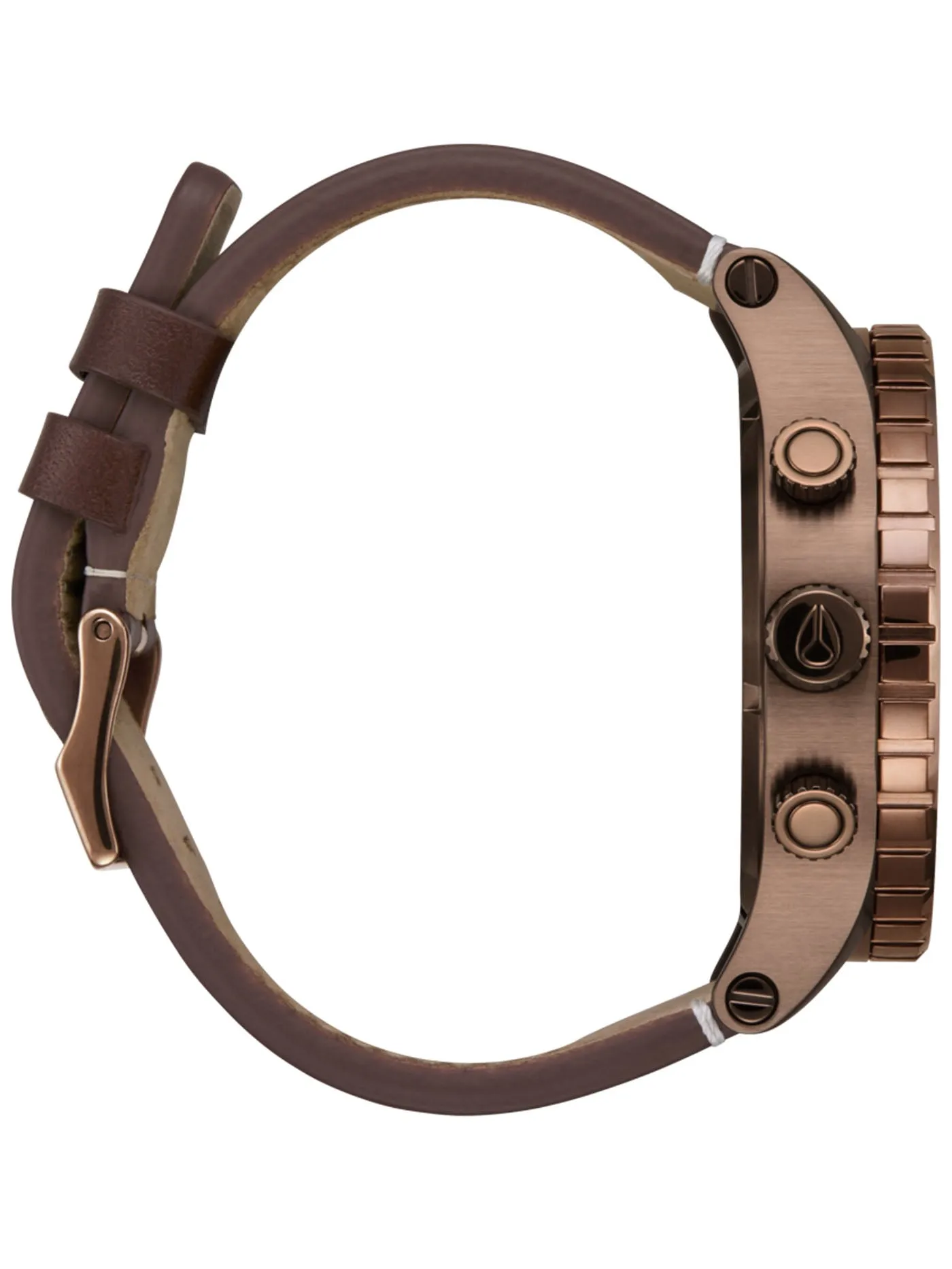 51-30 Chrono Leather Chocolate/Dark Roast/Brown Watch