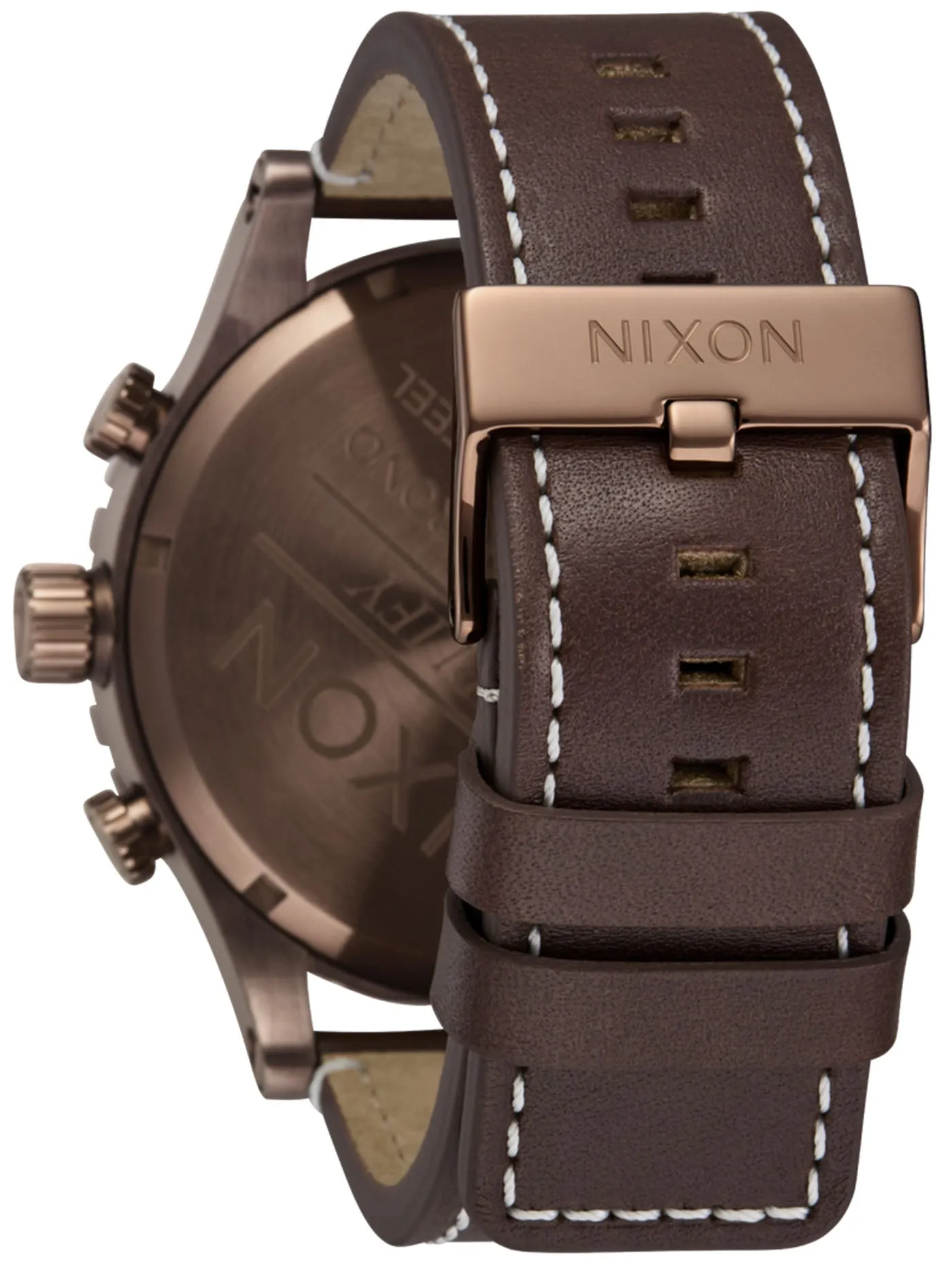 51-30 Chrono Leather Chocolate/Dark Roast/Brown Watch