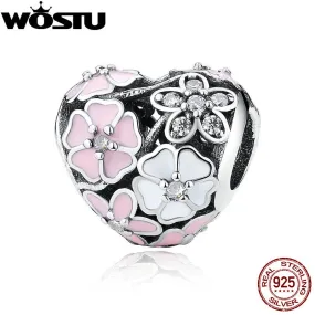 Aliexpress 100% 925 Sterling Silver Poetic Blooms Beads Fit Original pandora Charm Bracelet Authentic Luxury DIY Jewelry Gift