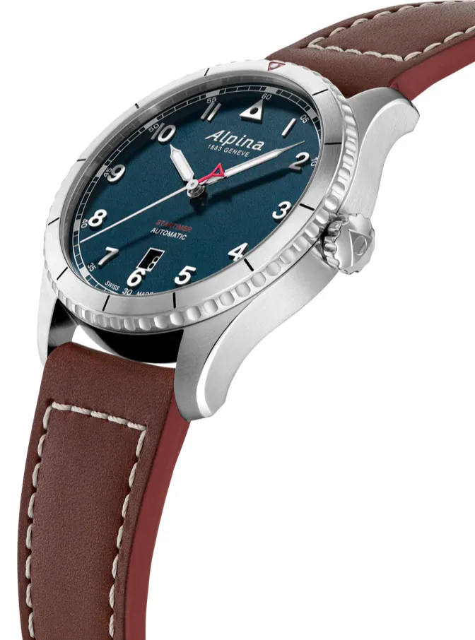 Alpina Startimer Pilot Automatic Petroleum Blue