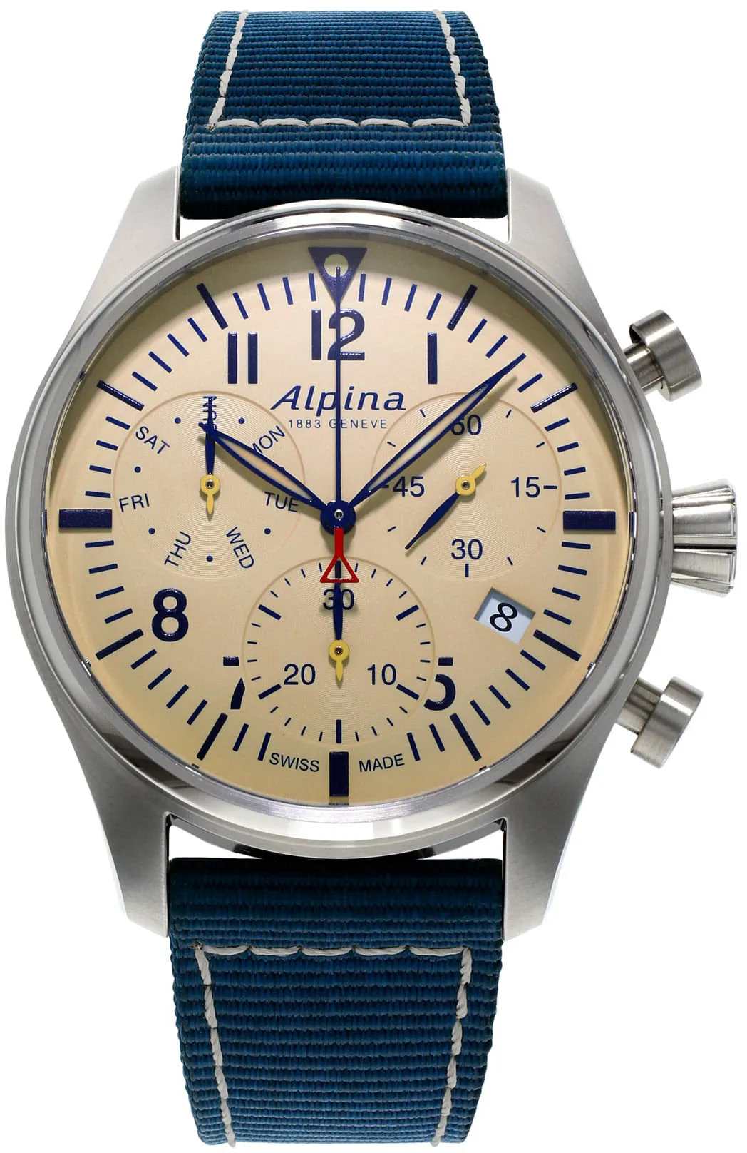 Alpina Watch Startimer Pilot Chronograph Quartz