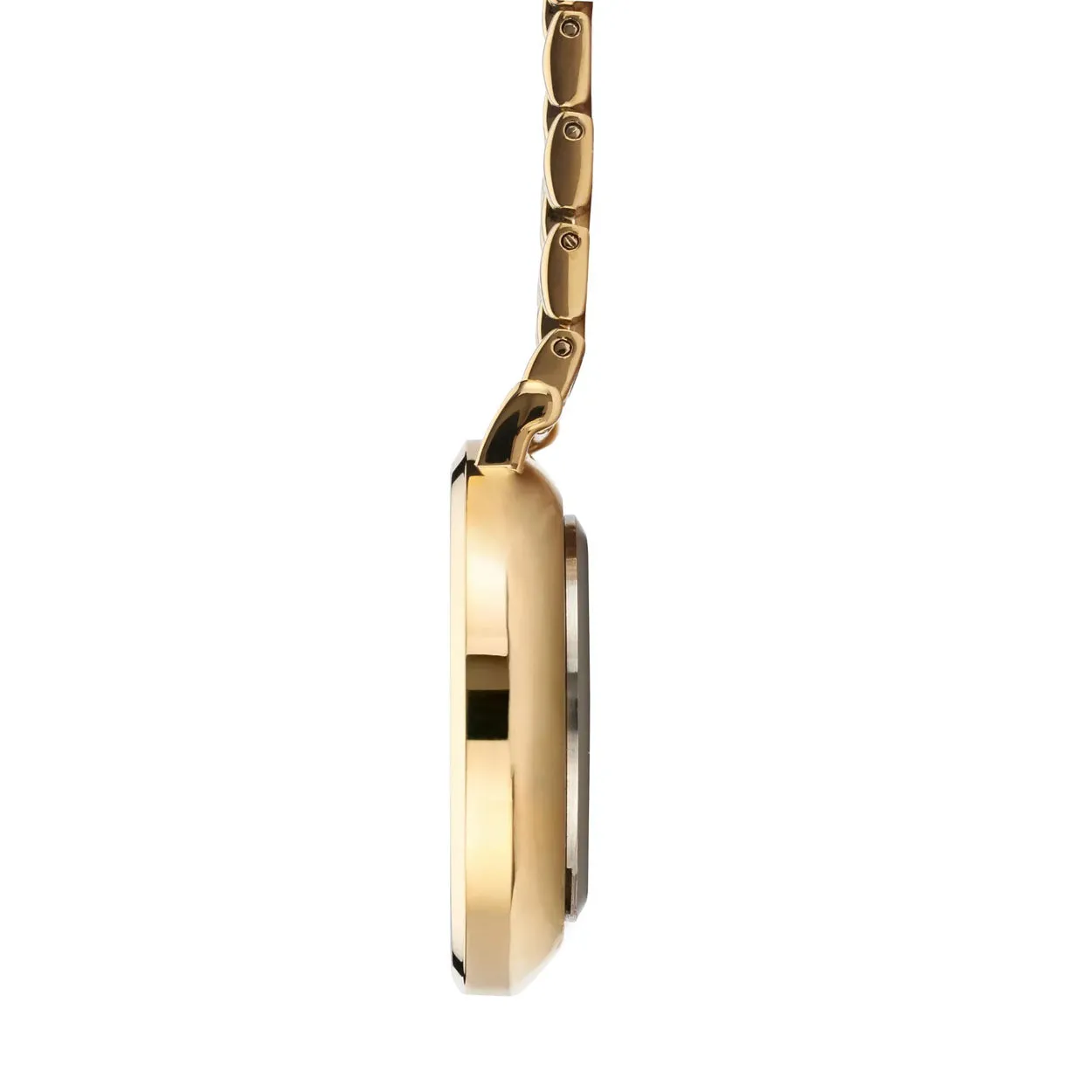 Annie Apple Nurses Fob Watch - Aurora - Green/Gold - Link - 35mm