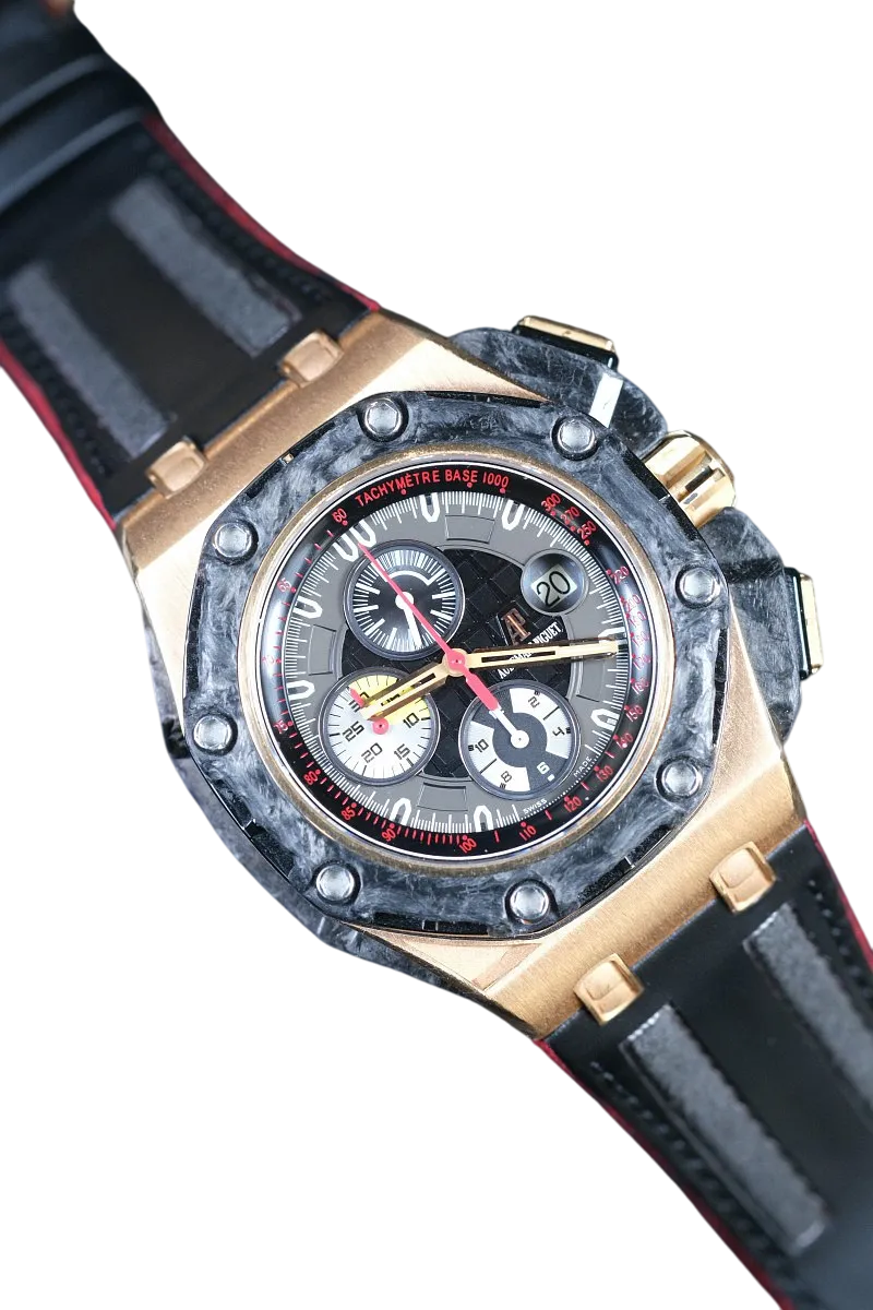 Audemars Piguet Royal Oak Offshore Grand Prix Chronograph 18K Rose Gold & Carbon Men's Watch