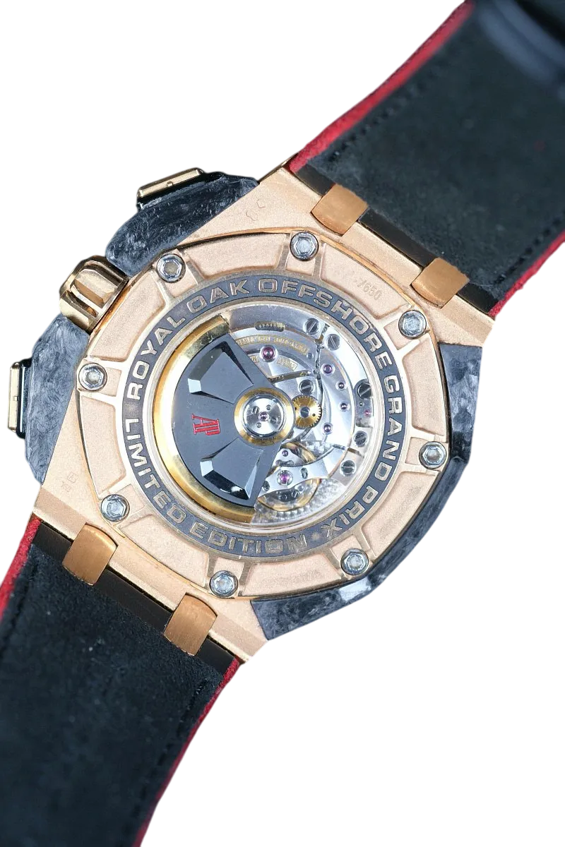 Audemars Piguet Royal Oak Offshore Grand Prix Chronograph 18K Rose Gold & Carbon Men's Watch