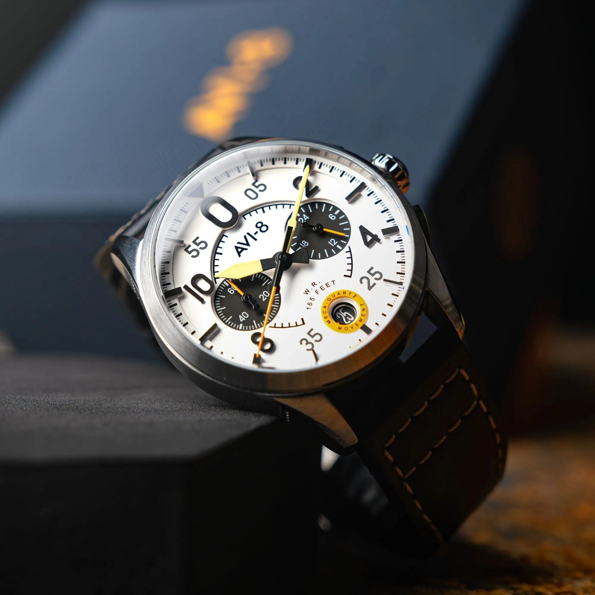 AVI-8 Spitfire Lock Chronograph Bethlem Imperial War Museums Edition Men's Watch AV-4089-0B