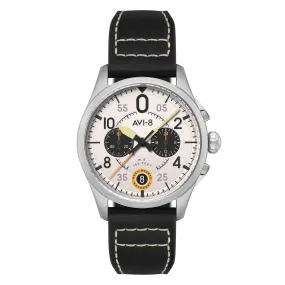 AVI-8 Spitfire Lock Chronograph Bethlem Imperial War Museums Edition Men's Watch AV-4089-0B