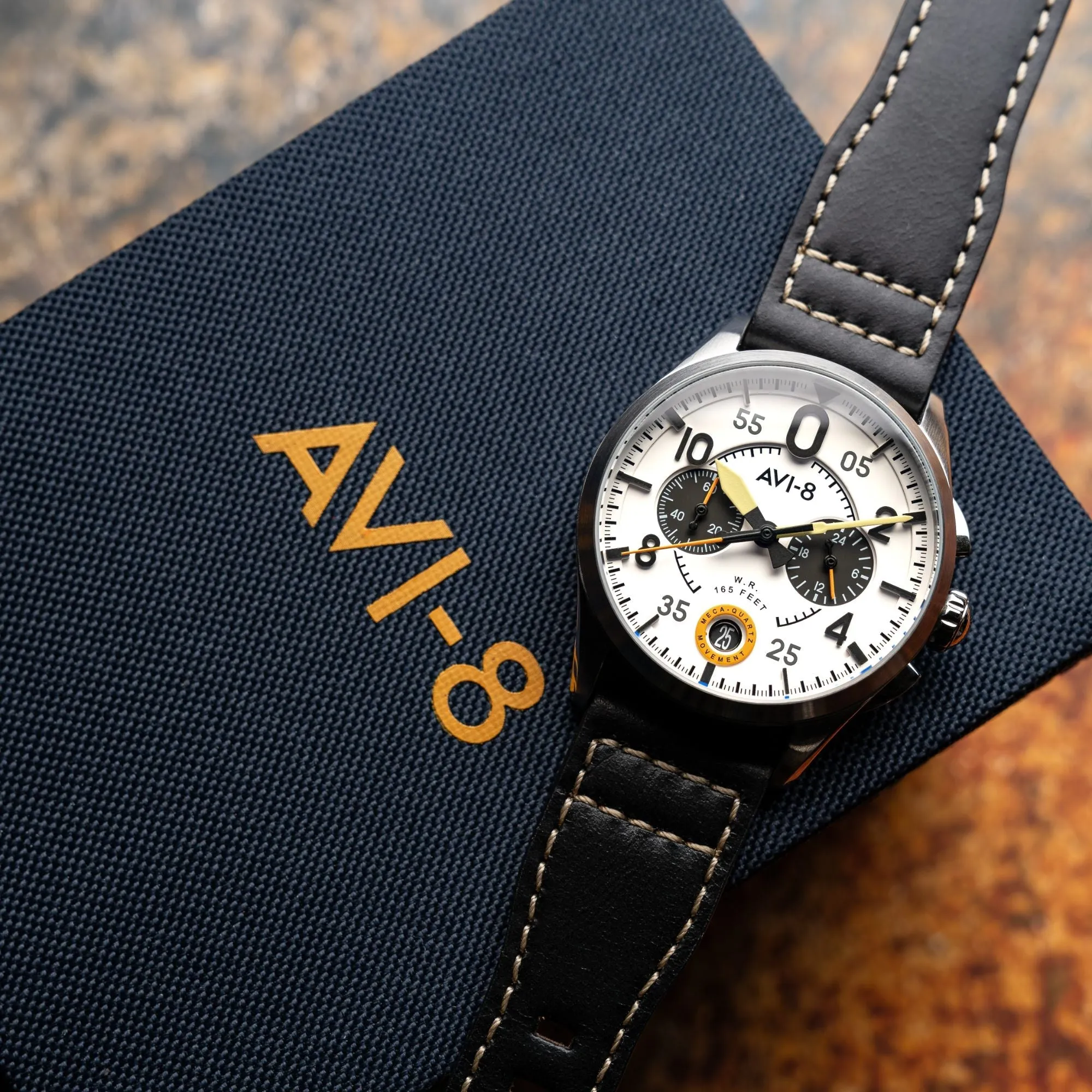AVI-8 Spitfire Lock Chronograph Bethlem Imperial War Museums Edition Men's Watch AV-4089-0B
