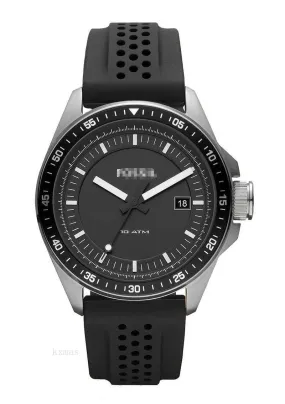 Bargain Elegance Silicone 22 mm Watches Strap AM4384_K0004704