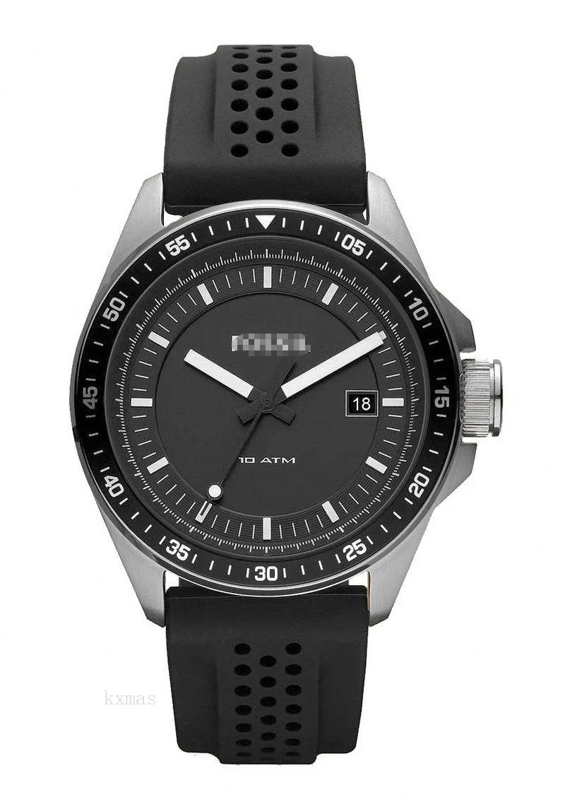 Bargain Elegance Silicone 22 mm Watches Strap AM4384_K0004704