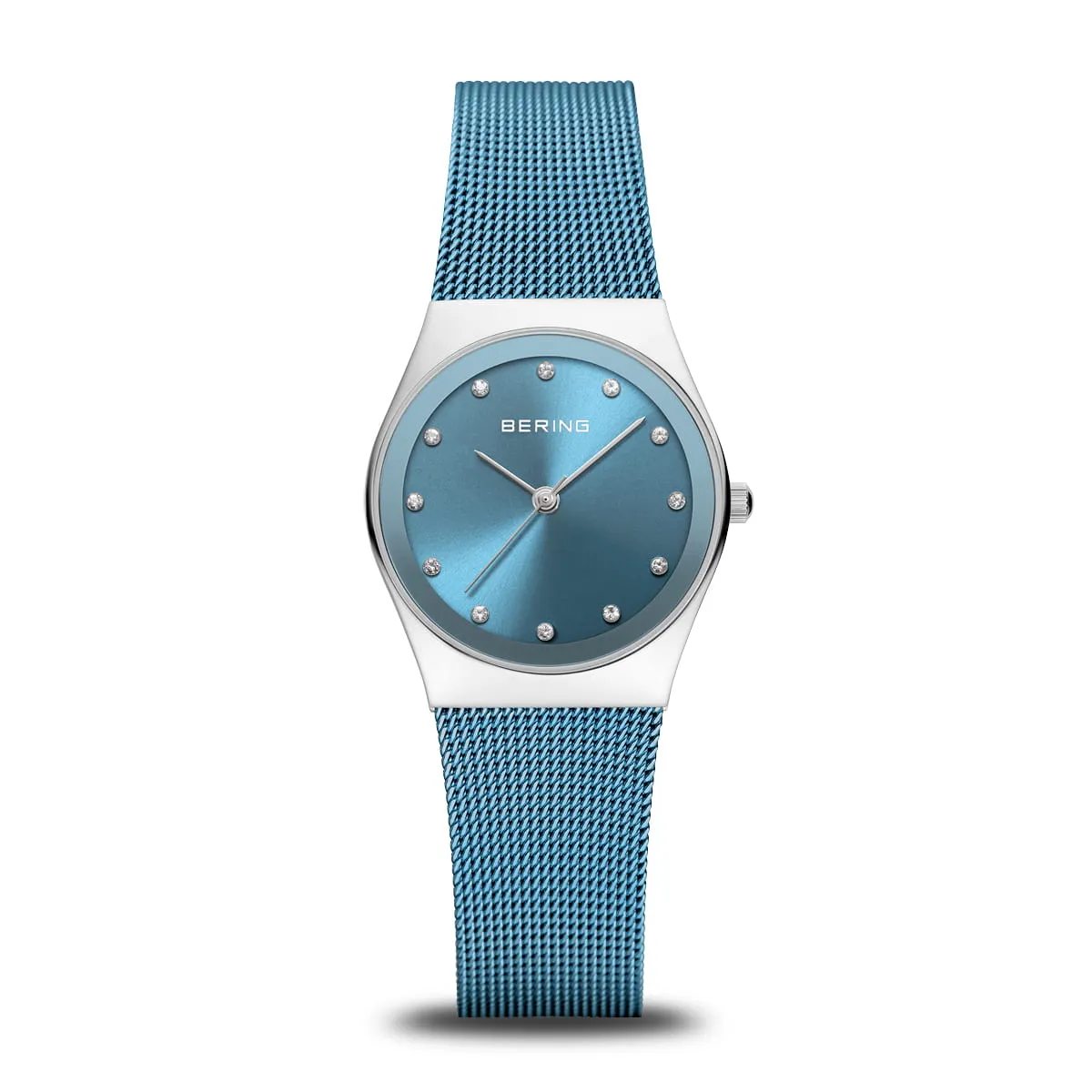 Bering Ladies Steel Blue Watch