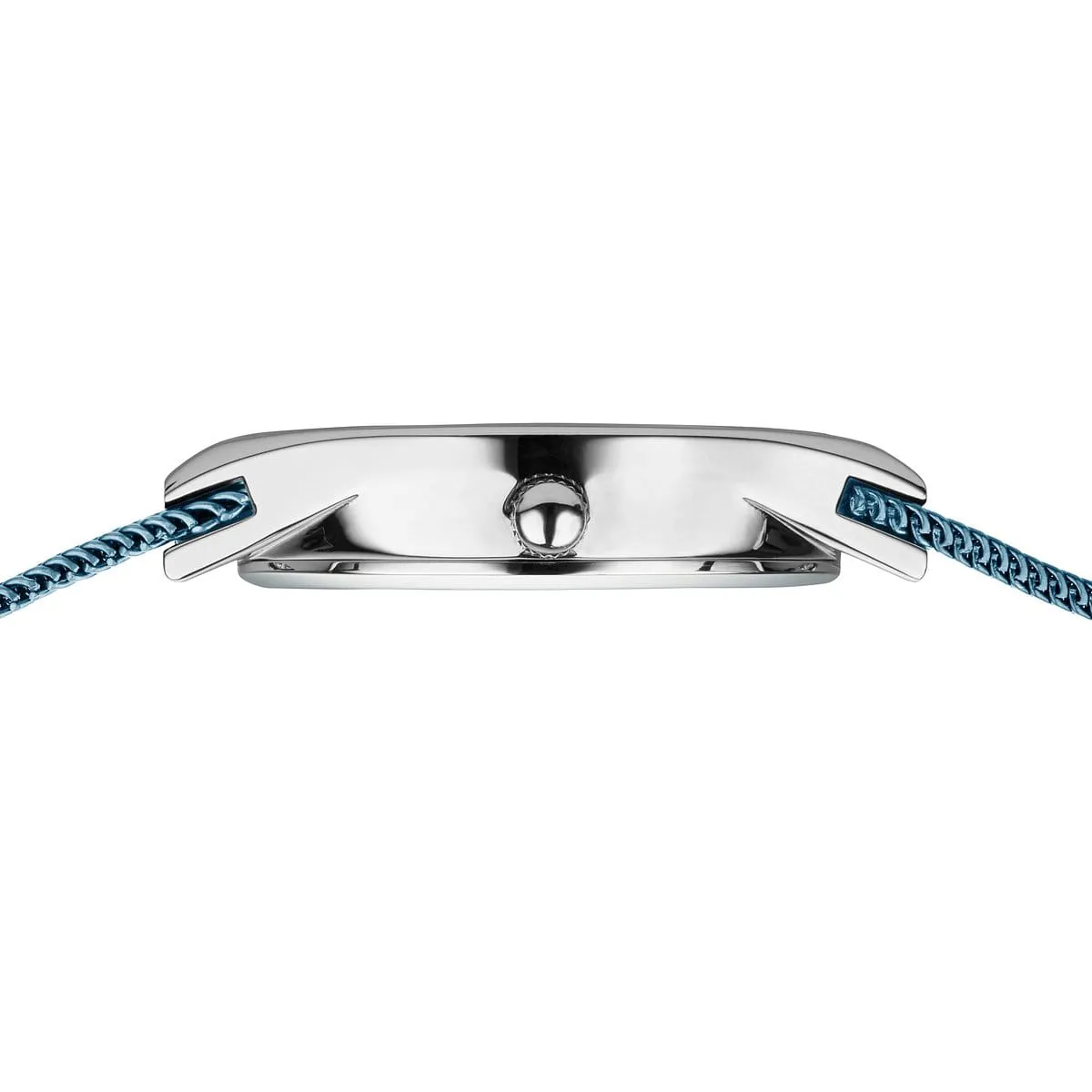 Bering Ladies Steel Blue Watch