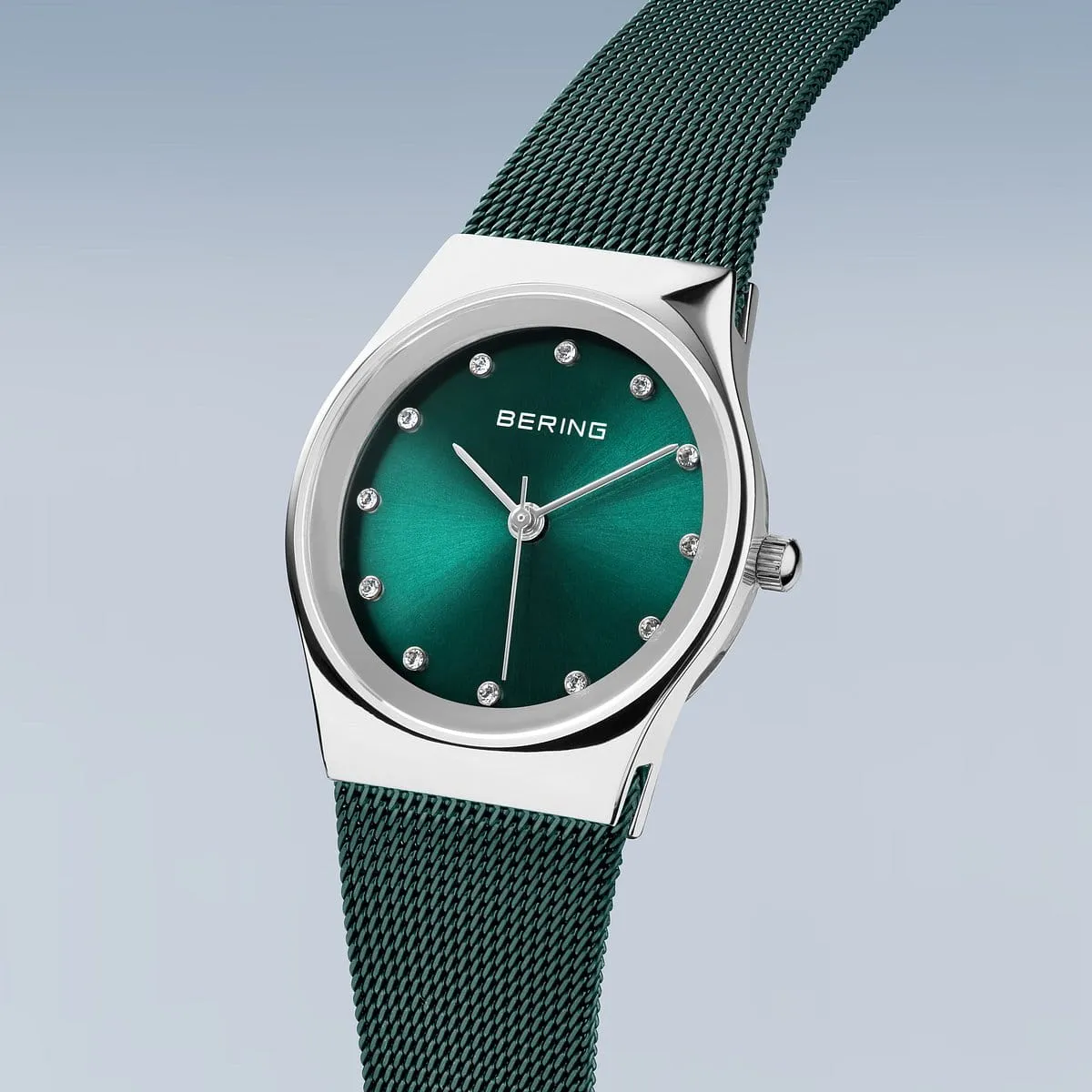 Bering Ladies Steel Green Watch
