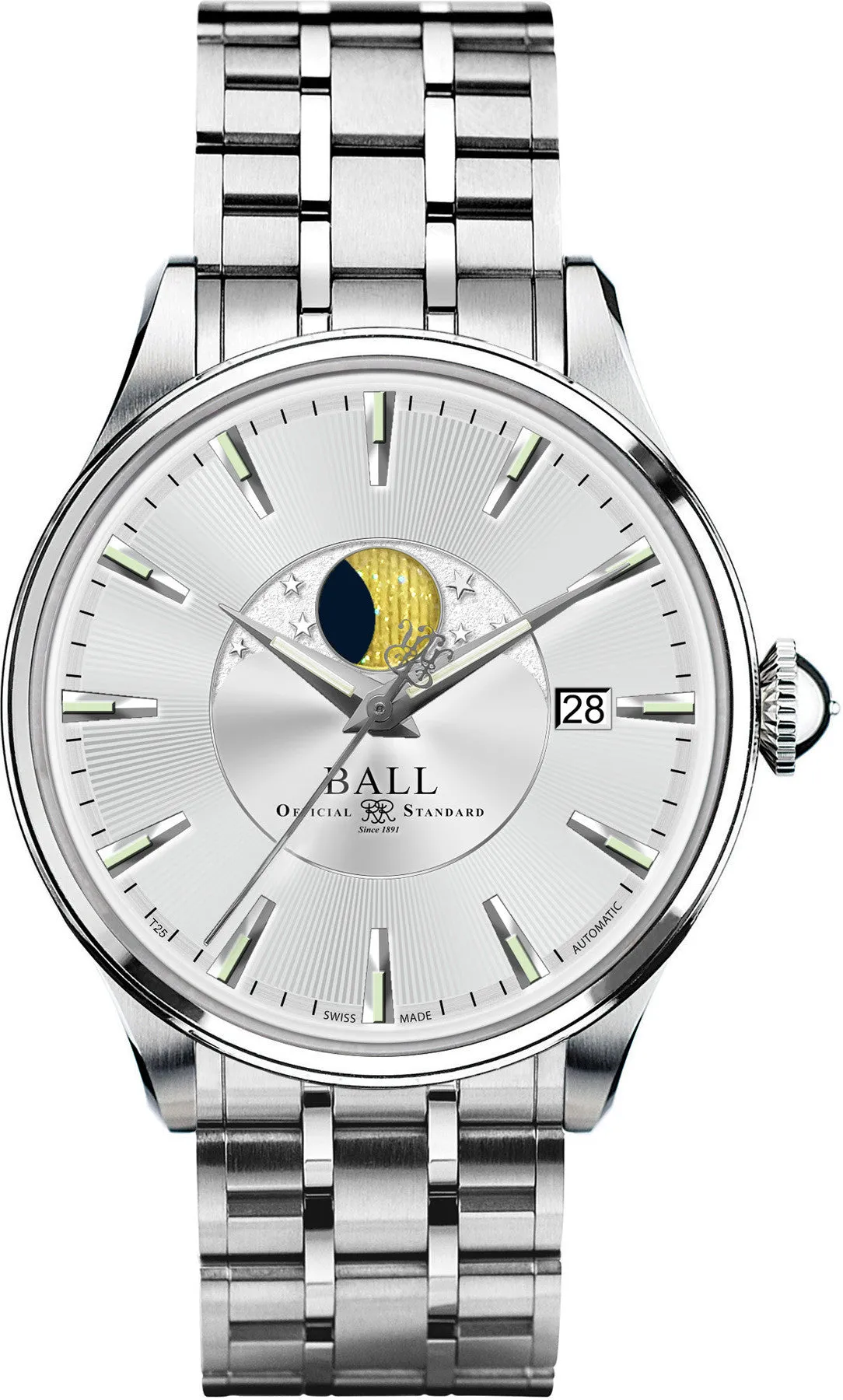 BL Watch Company Trainmaster Moon Phase