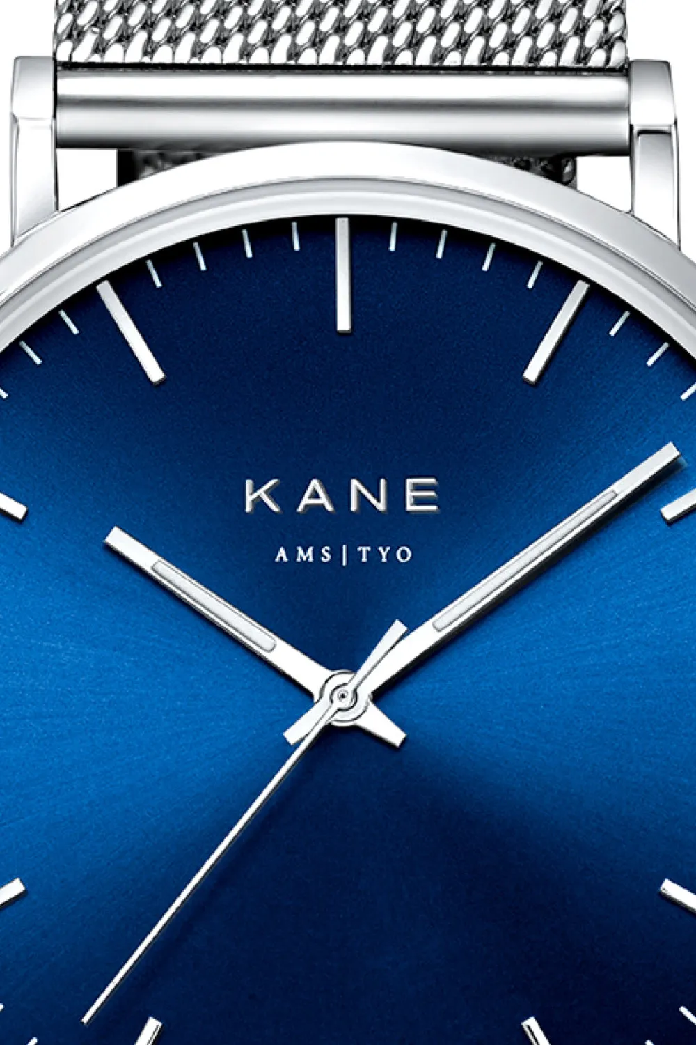 Blue Arctic Silver Mesh