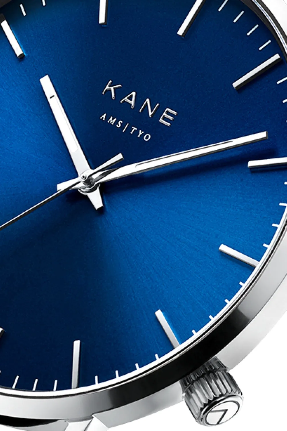 Blue Arctic Silver Mesh