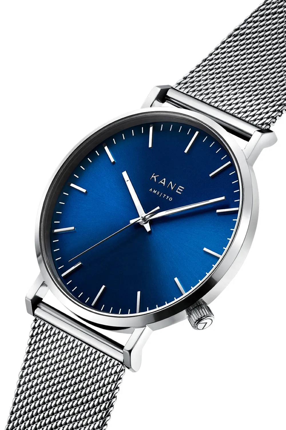 Blue Arctic Silver Mesh