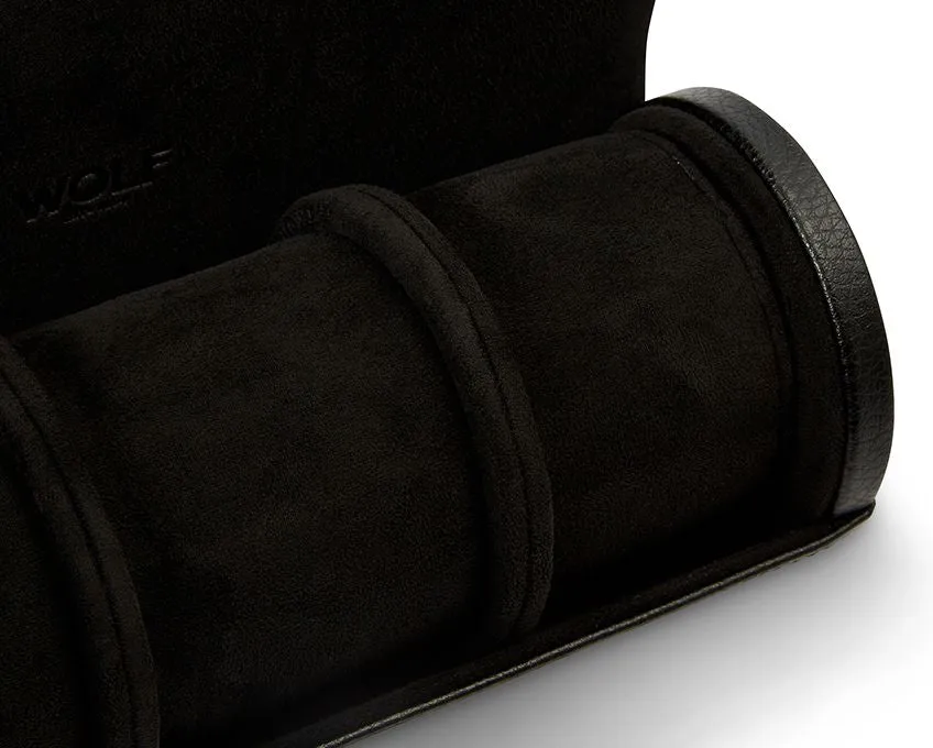 British Racing Triple Watch Roll (Black)