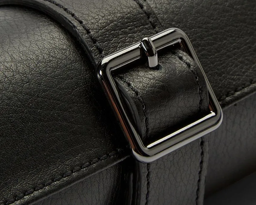 British Racing Triple Watch Roll (Black)