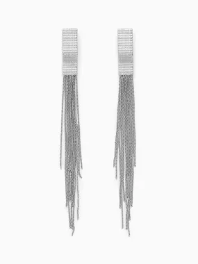 Chainmail drop earrings