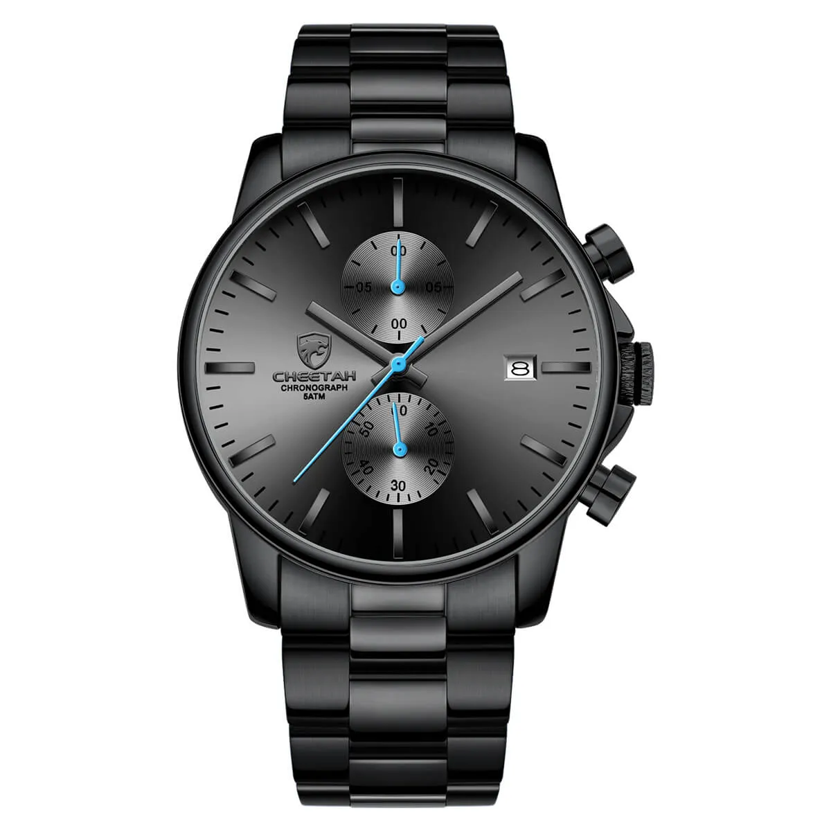 CHEETAH CH1604 ARISTO S4 - Men's All-Black Chronograph Watch