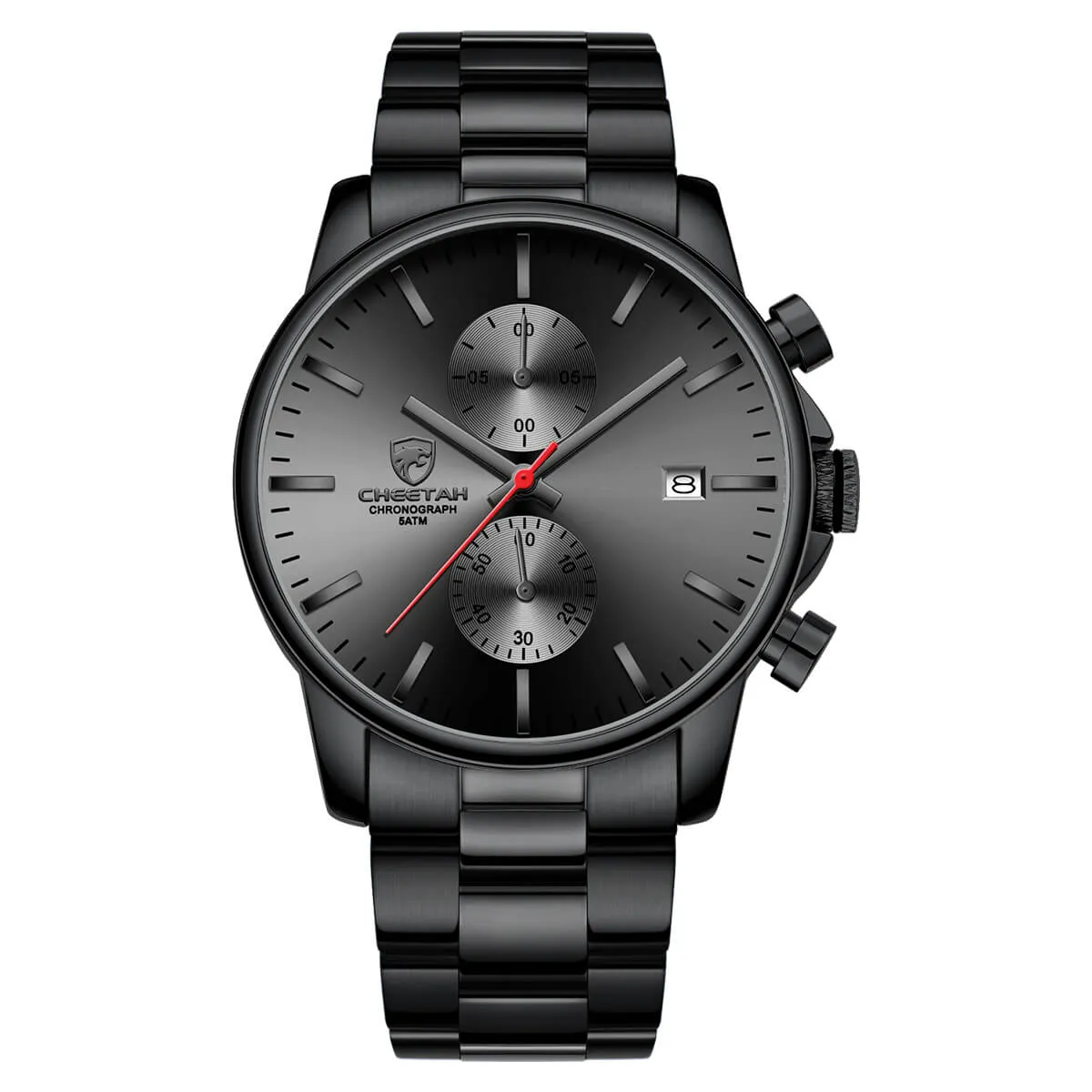 CHEETAH CH1604 ARISTO S4 - Men's All-Black Chronograph Watch