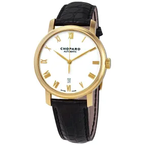 Chopard Classic Automatic White Dial 18kt Yellow Gold Men's Watch 161278-0001