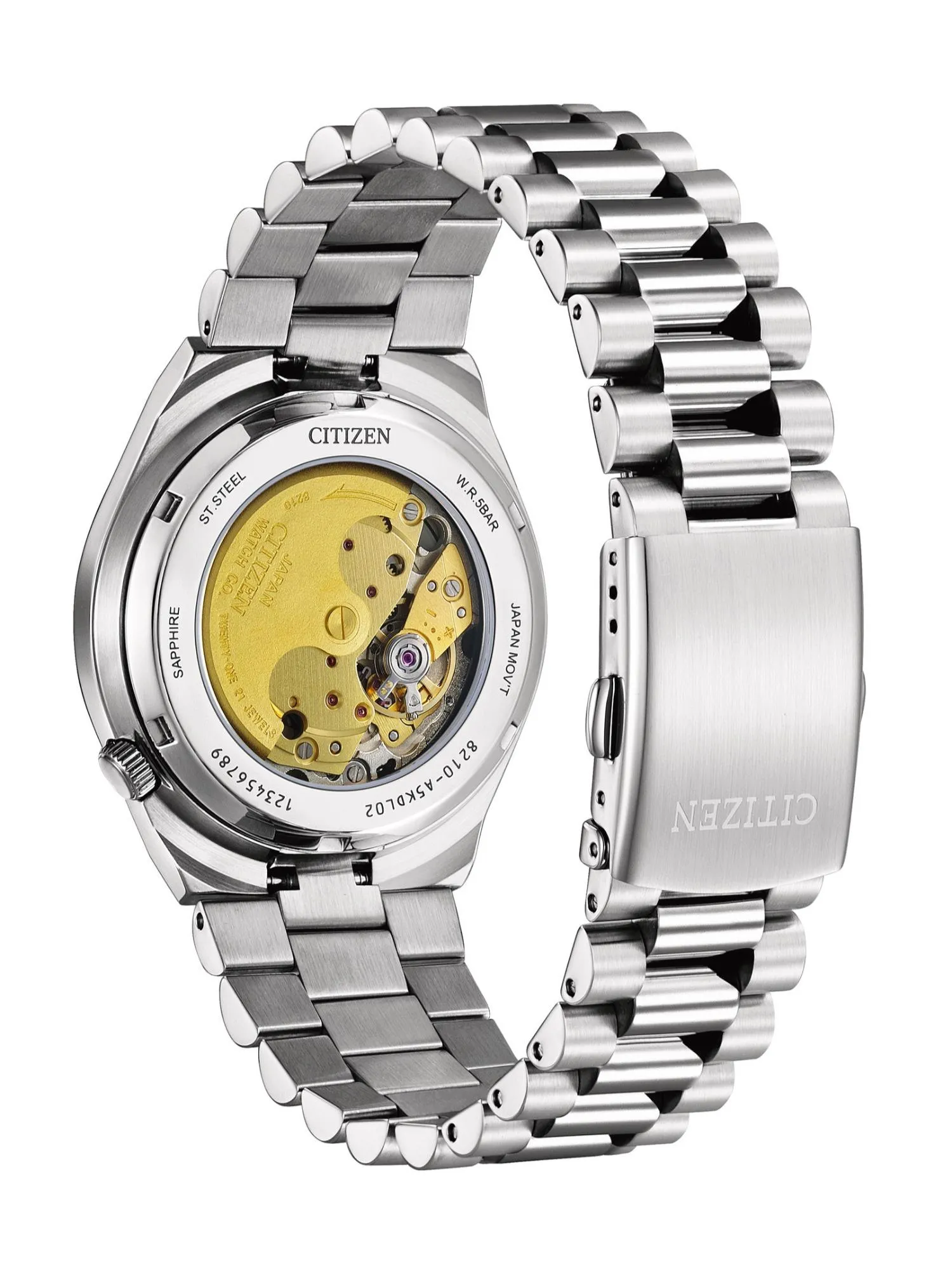 Citizen Men 40 mm Size Multicolor Dial Automatic Tsuyosa Collection Watch- NJ0151-88Z