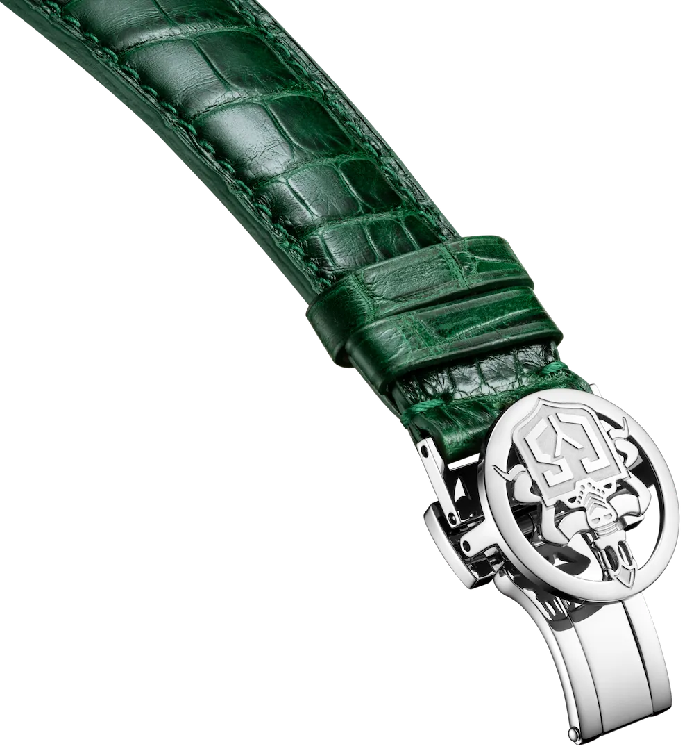 Cuervo y Sobrinos Watch Historiador Flameante Green Limited Edition