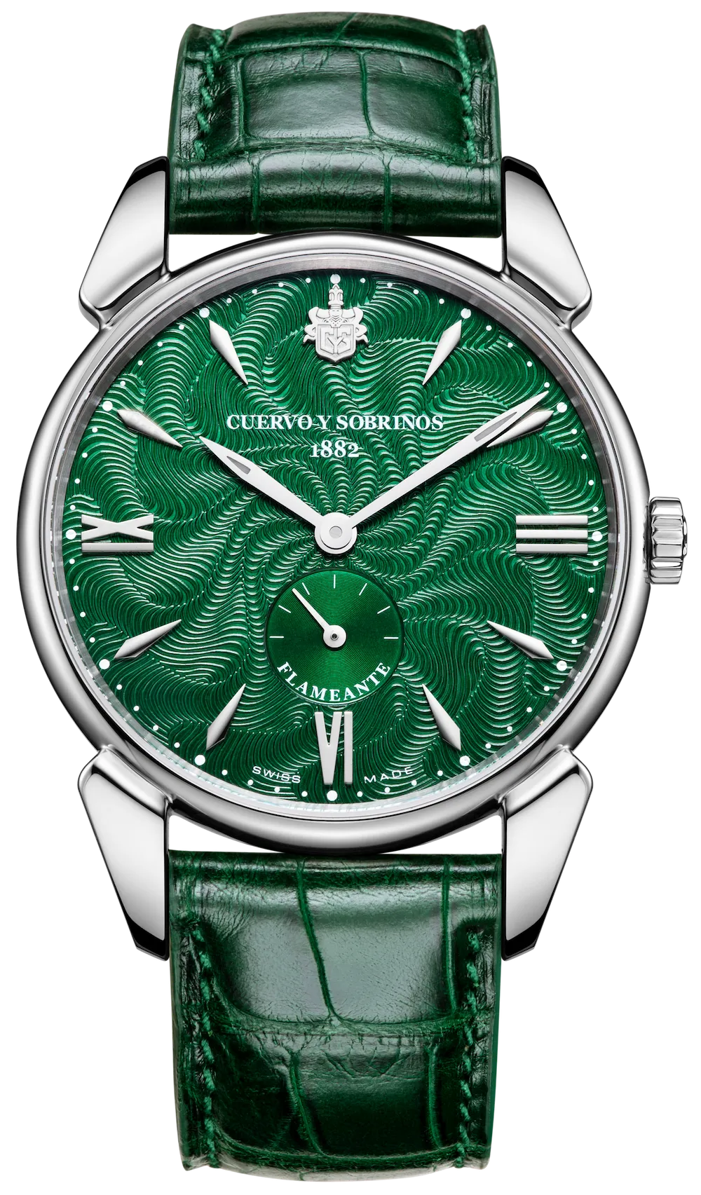 Cuervo y Sobrinos Watch Historiador Flameante Green Limited Edition