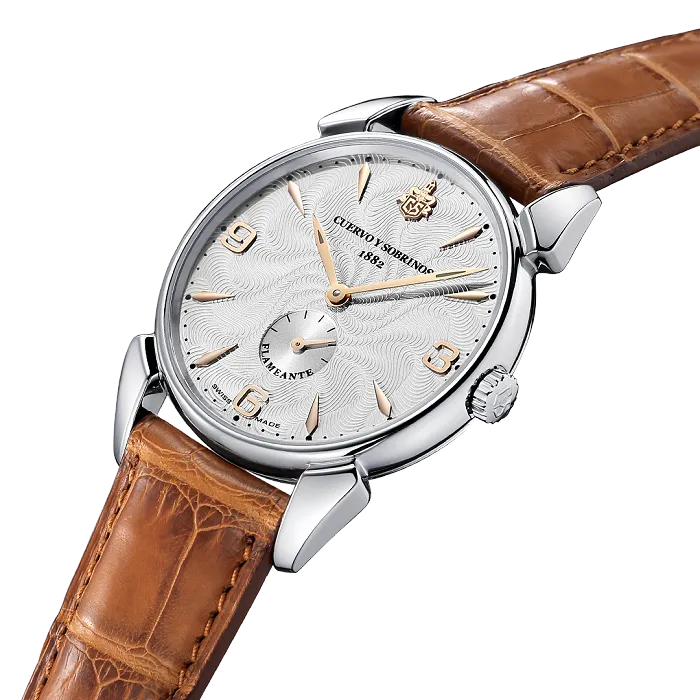 Cuervo y Sobrinos Watch Historiador Flameante