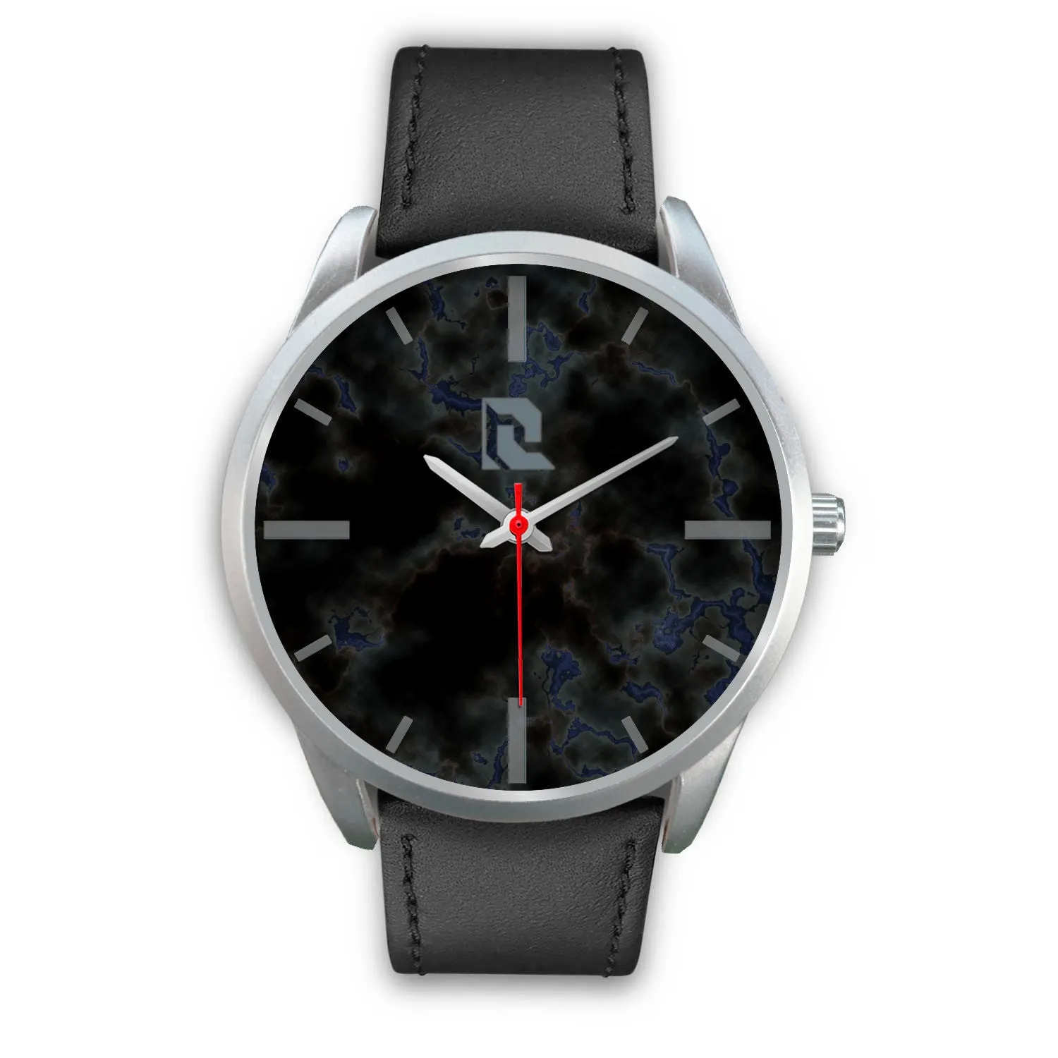Custom Design Wrist Watch - Silver