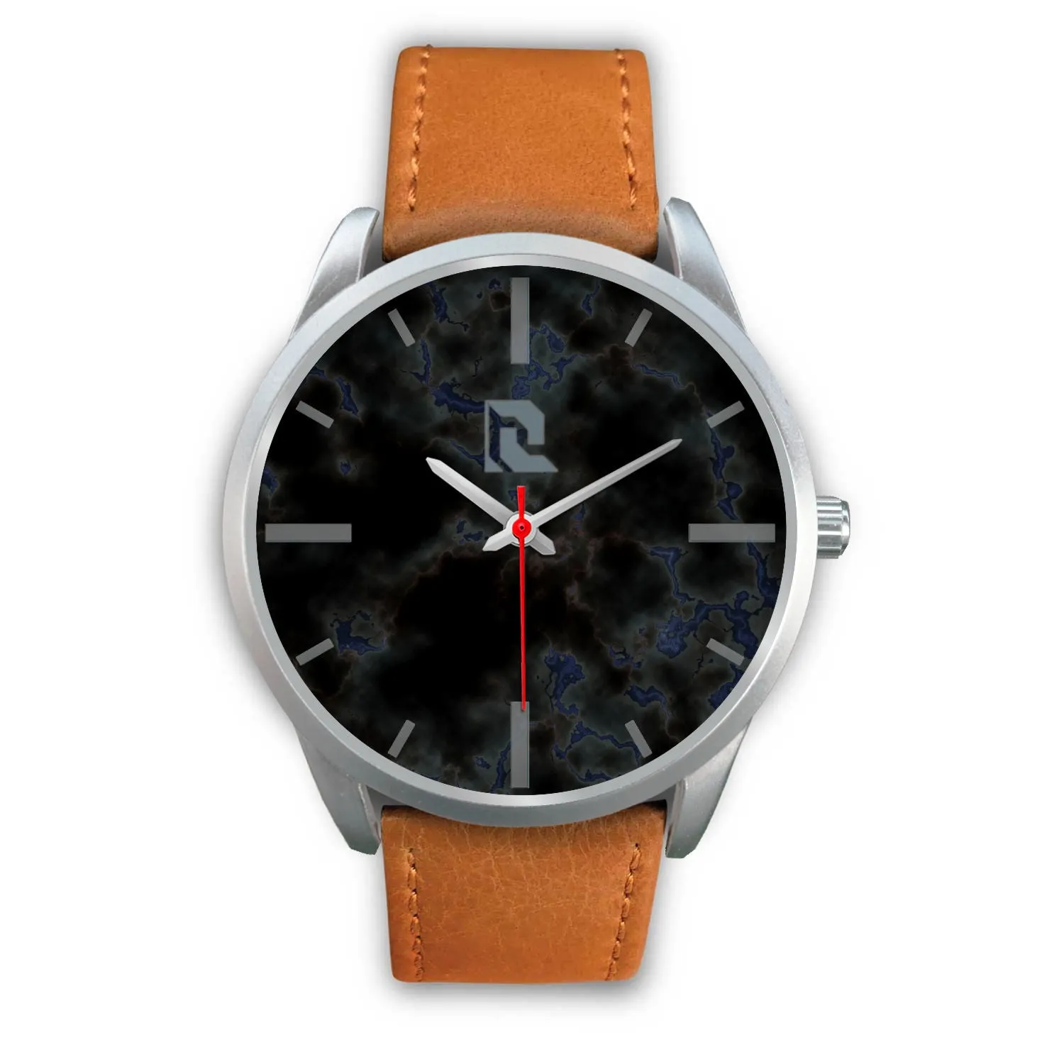 Custom Design Wrist Watch - Silver