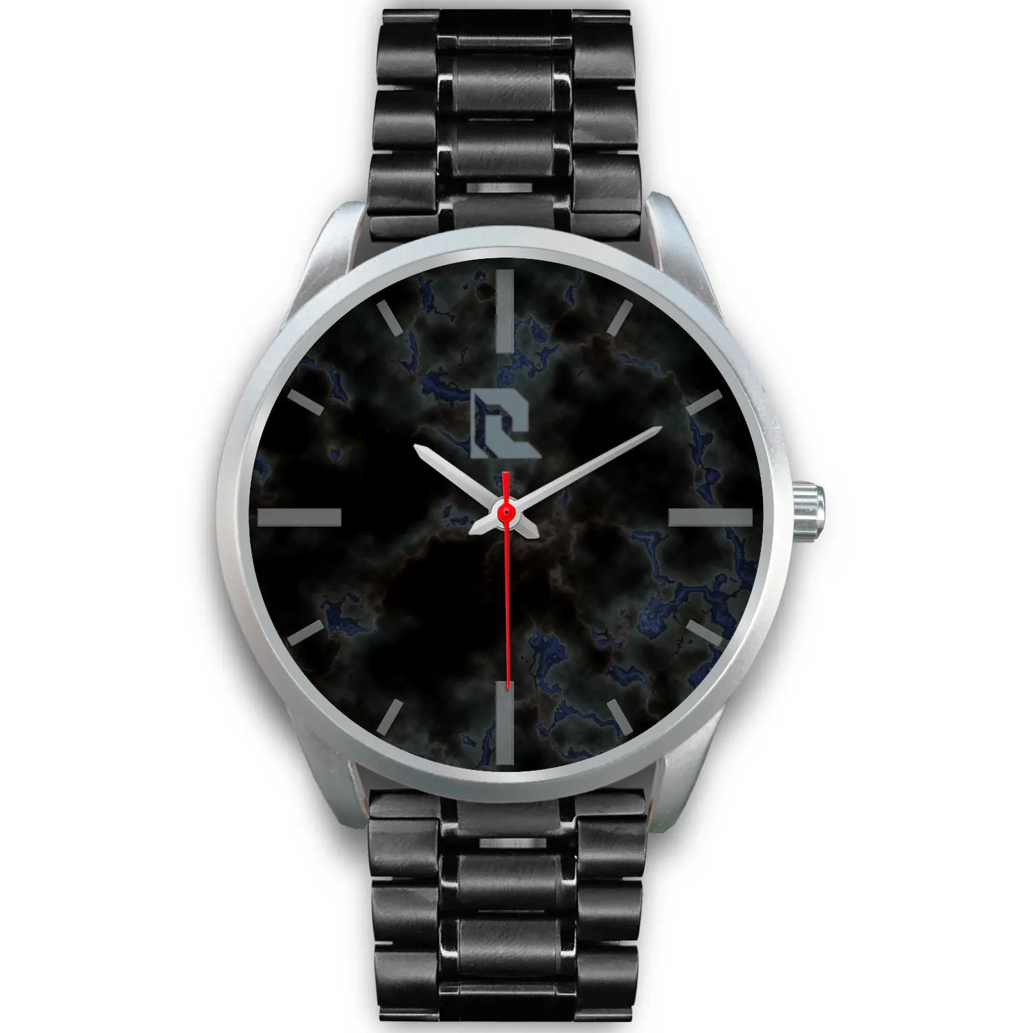Custom Design Wrist Watch - Silver