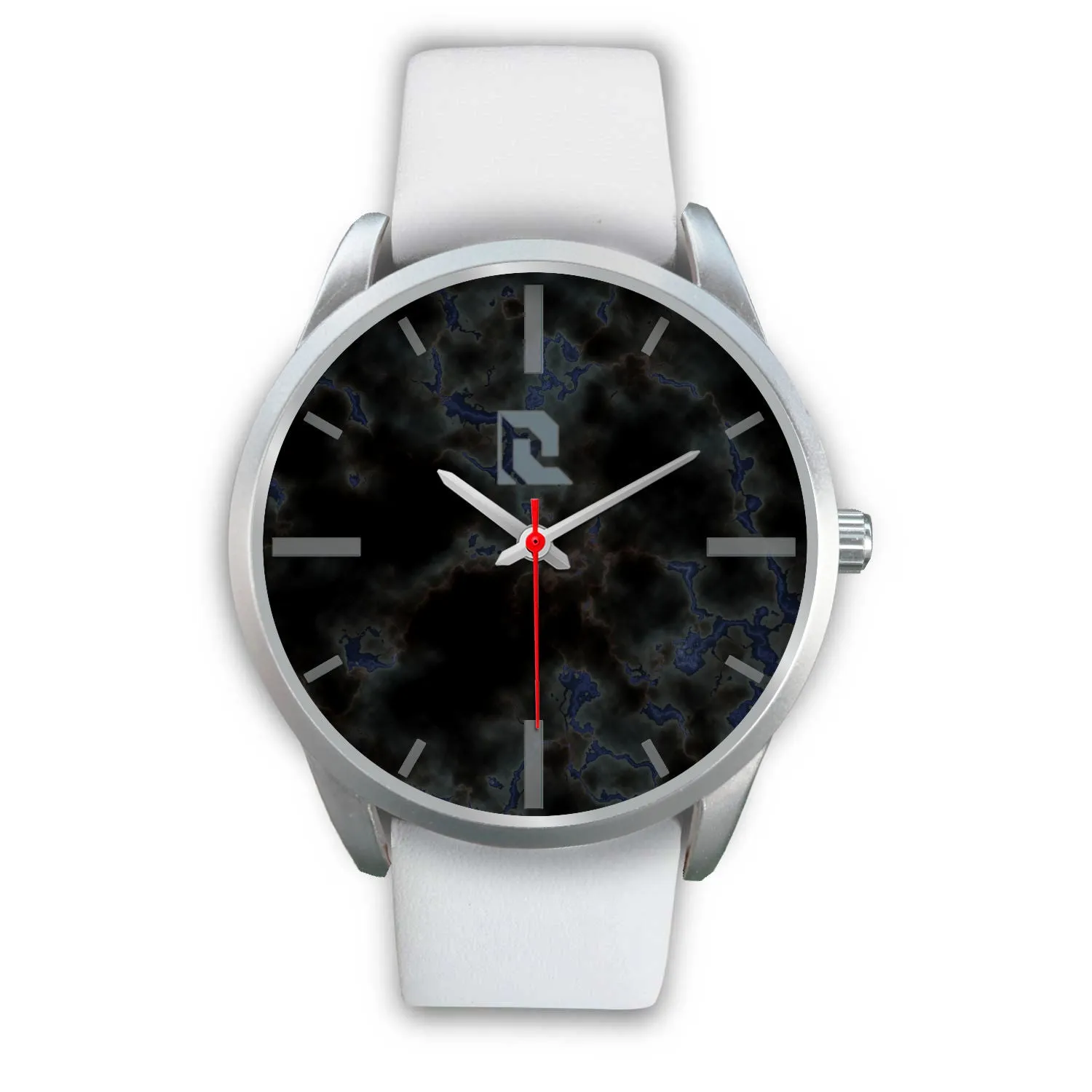Custom Design Wrist Watch - Silver