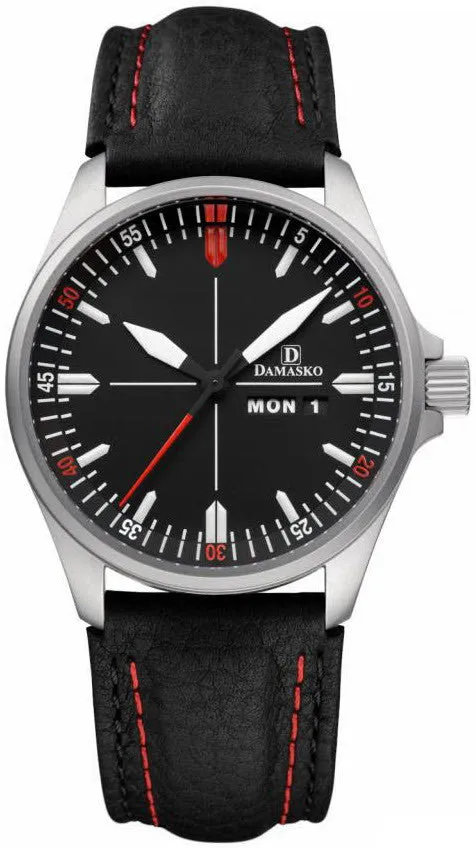 Damasko Watch DA 343 Minute Rehaut Leather Pin