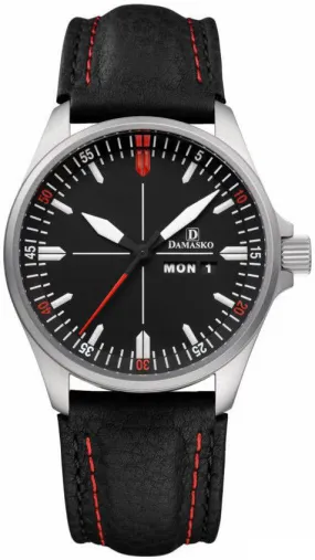 Damasko Watch DA 343 Minute Rehaut Leather Pin
