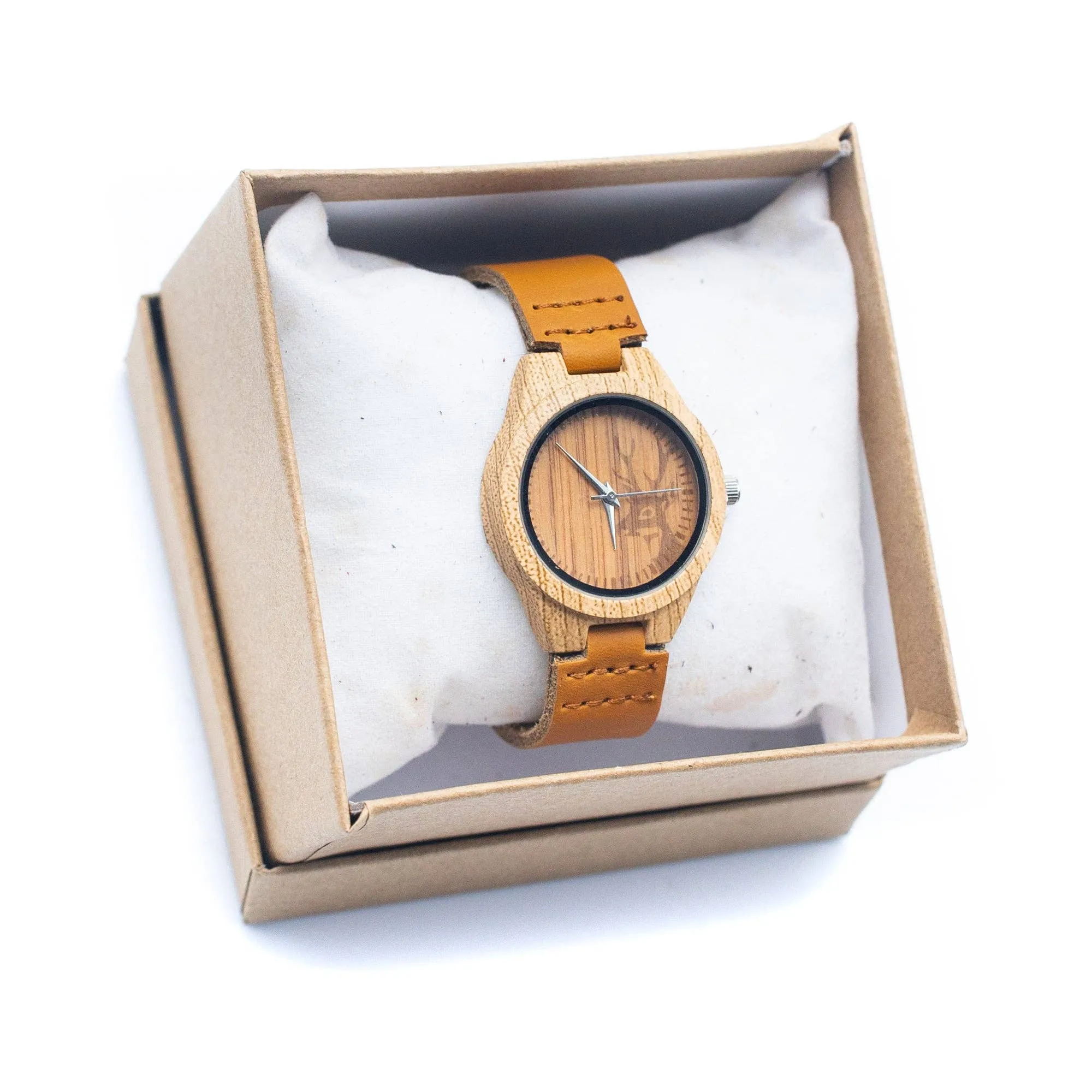 Deer Vintage ladies watch Leather Strap Quartz Watch WA-275