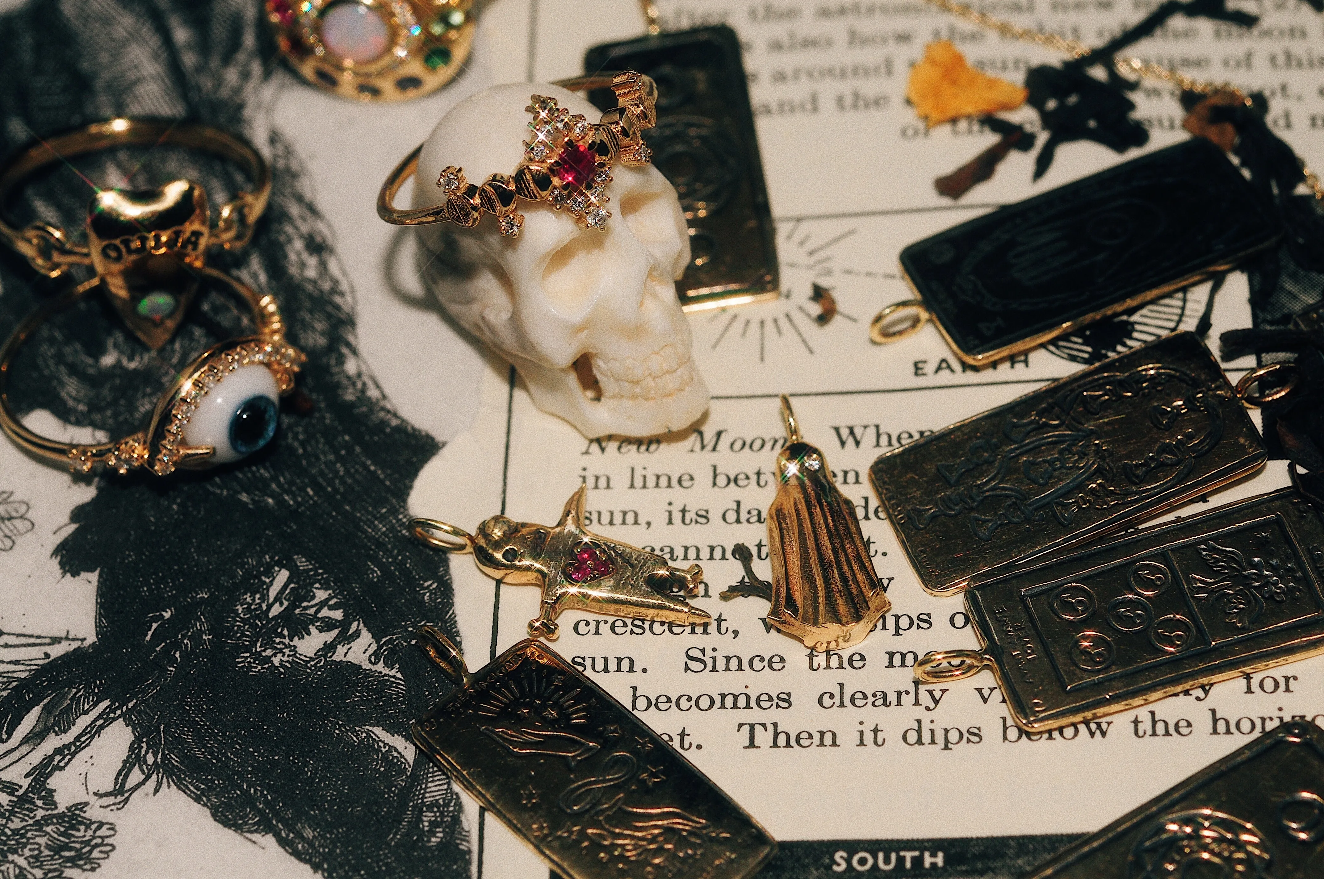 Diamond Ghost Necklace