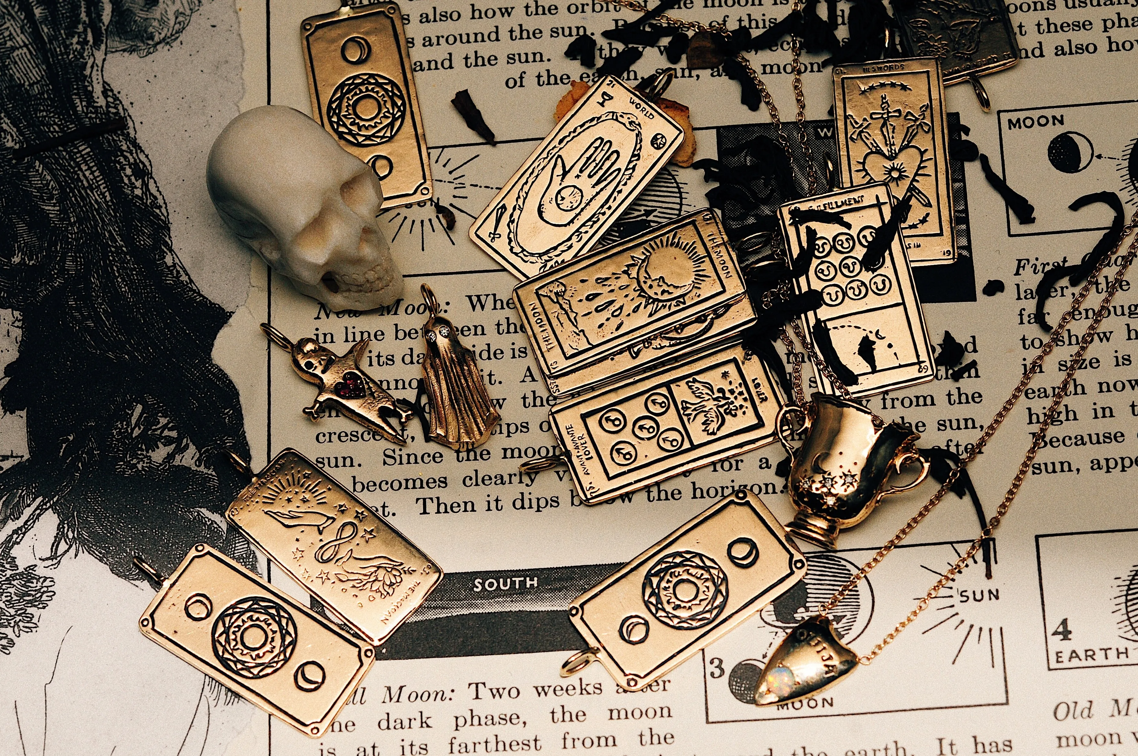 Diamond Ghost Necklace